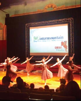 Live dance performance at Family Days